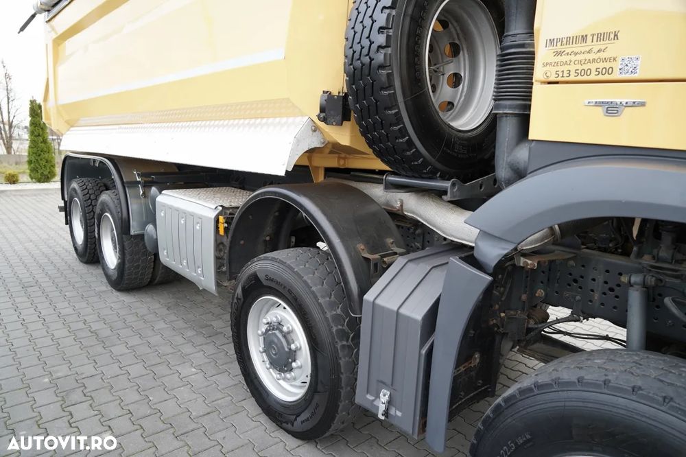 Mercedes-Benz AROCS 4145 / 8x8 / TIPPER SPATE / KH KIPPER / EURO 6 - 17