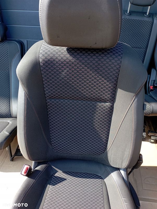 OPEL ZAFIRA C FOTELE KANAPA SIEDZENIA GRZANE PASY TYŁ KOMPLET EUROPA - 2
