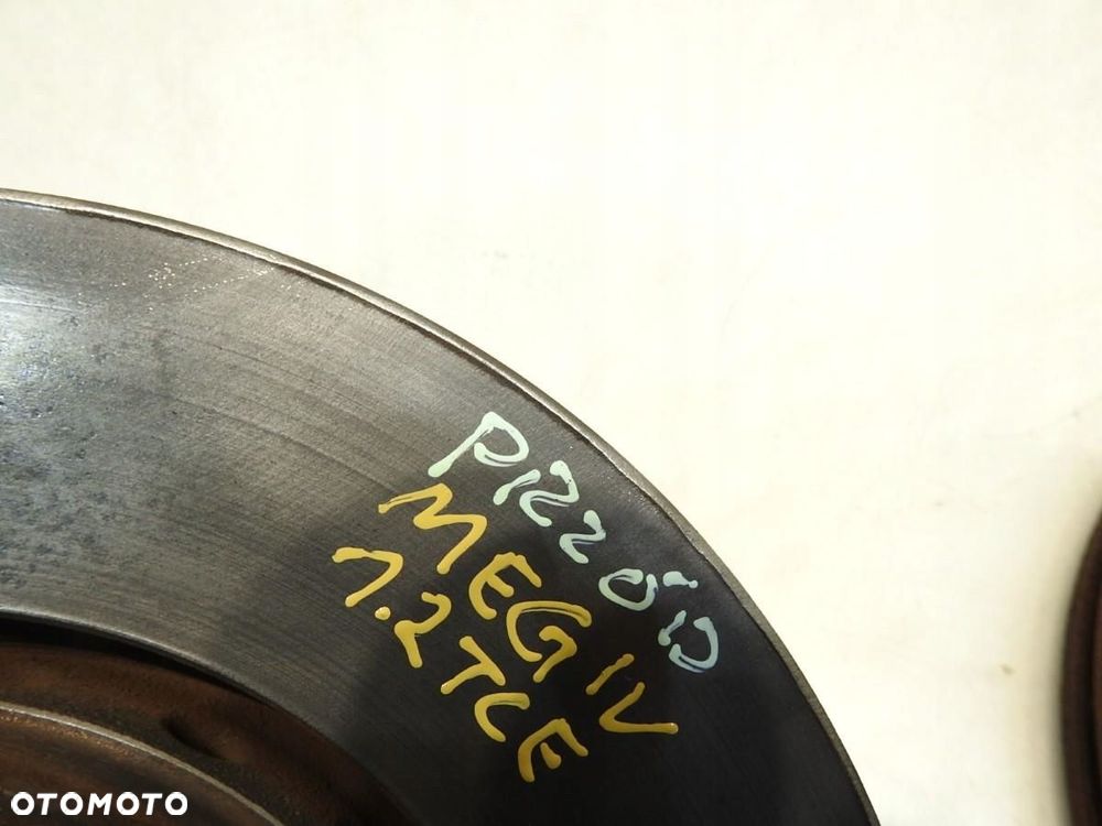 TARCZA TARCZE HAMULCOWE PRZÓD RENAULT MEGANE IV 1.2 TCE - 2