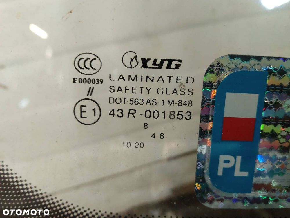 SZYBA CZOŁOWA PRZEDNIA Z CZUJNIKIEM AUDI A8 D3 4E0907637 - 4