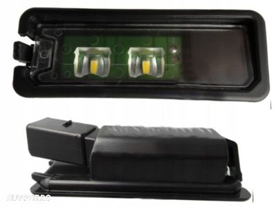 Lampa numar Porsche Panamera, Seat Leon, Vw Amarok, Beetle, CC, Golf 7, Passat B7 B8, Polo 6R, tip bec LED, 1K8943021C; 1K8943021D, stanga/dreapta - 1