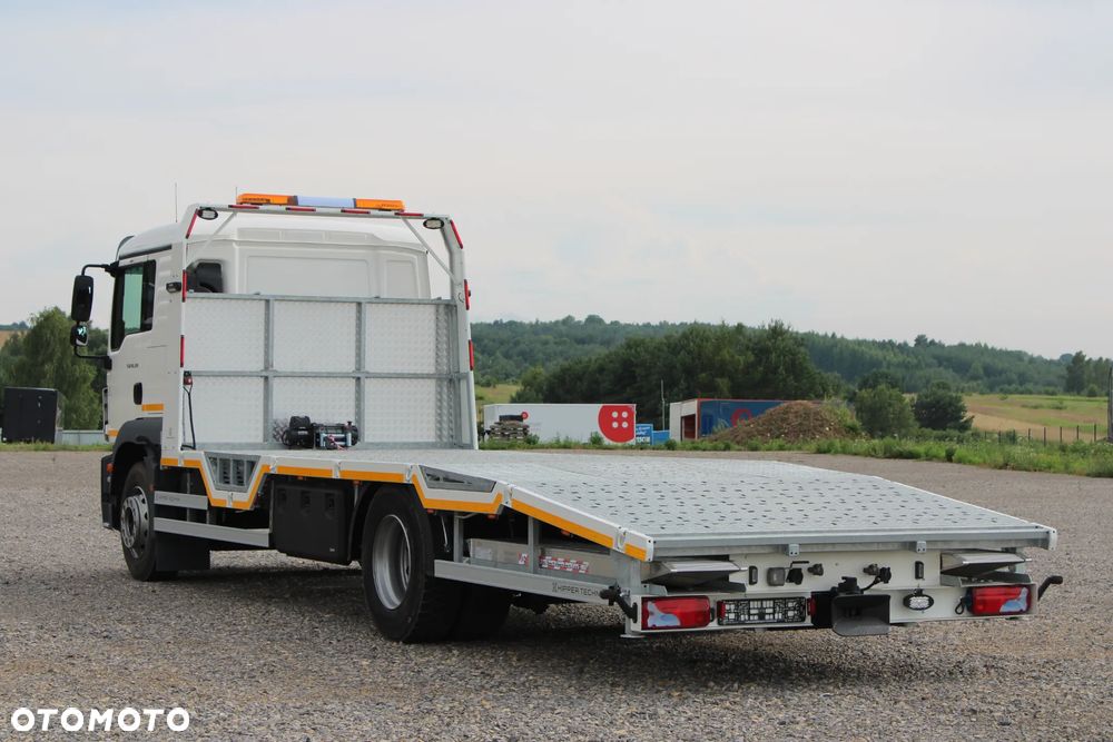 MAN TGM 18.320 Laweta Pomoc Drogowa Najazd Nowa zabudowa Kabina sypialna spanie łóżko TGX TGS Antos TGL Atego - 3