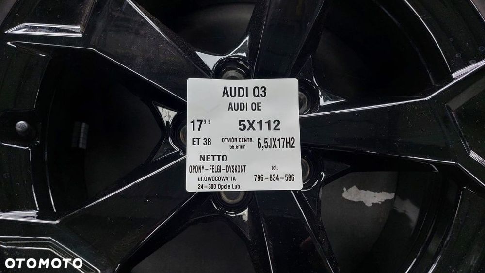 Koła 17" Audi Q3 5x112 ET 38 DEMO - 3