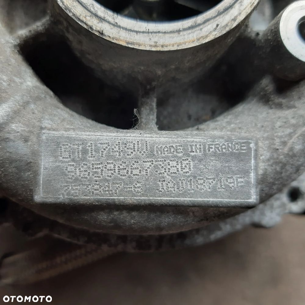Turbosprężarka Ford Focus C-max 2.0 TDCI 9647105580 - 3