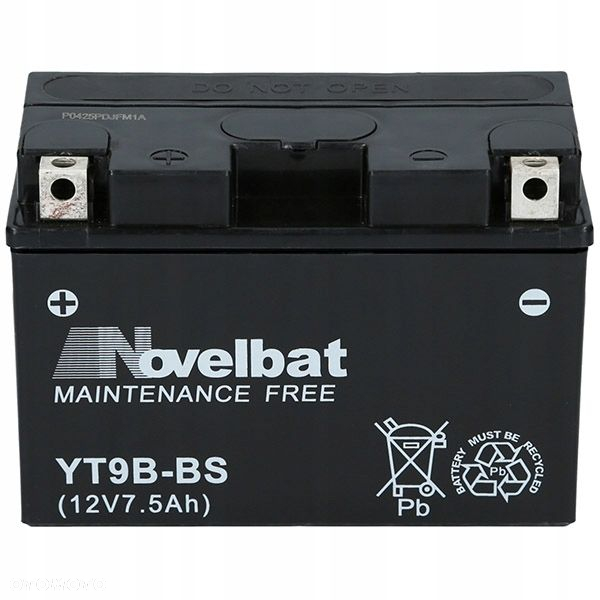 Akumulator Novelbat AGM 12V 7,5Ah YT9B-BS L - 2