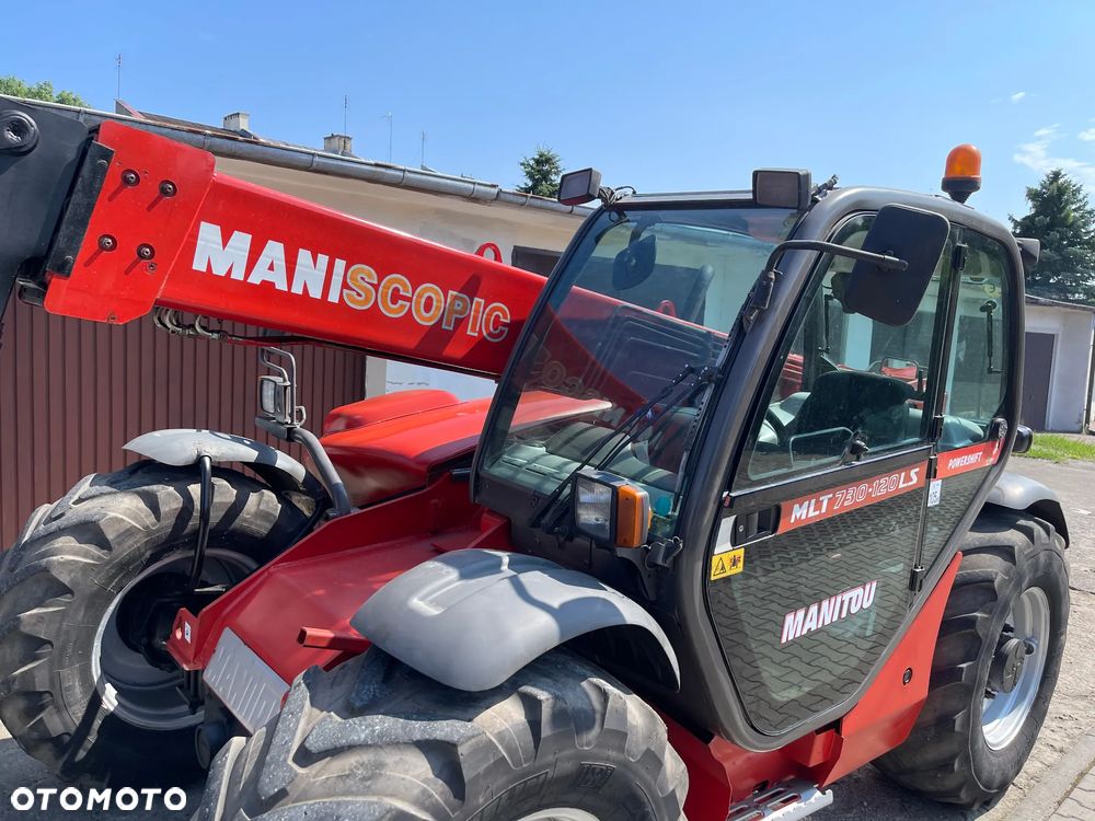 Manitou Ładowarka teleskopowa Manitou MLT 730-120 LS TURBO_Perkins 4 Cylindrowy 120 KM + Skrzynia biegów 40 KM/H SZYBKA_Napęd 4X4 - 26