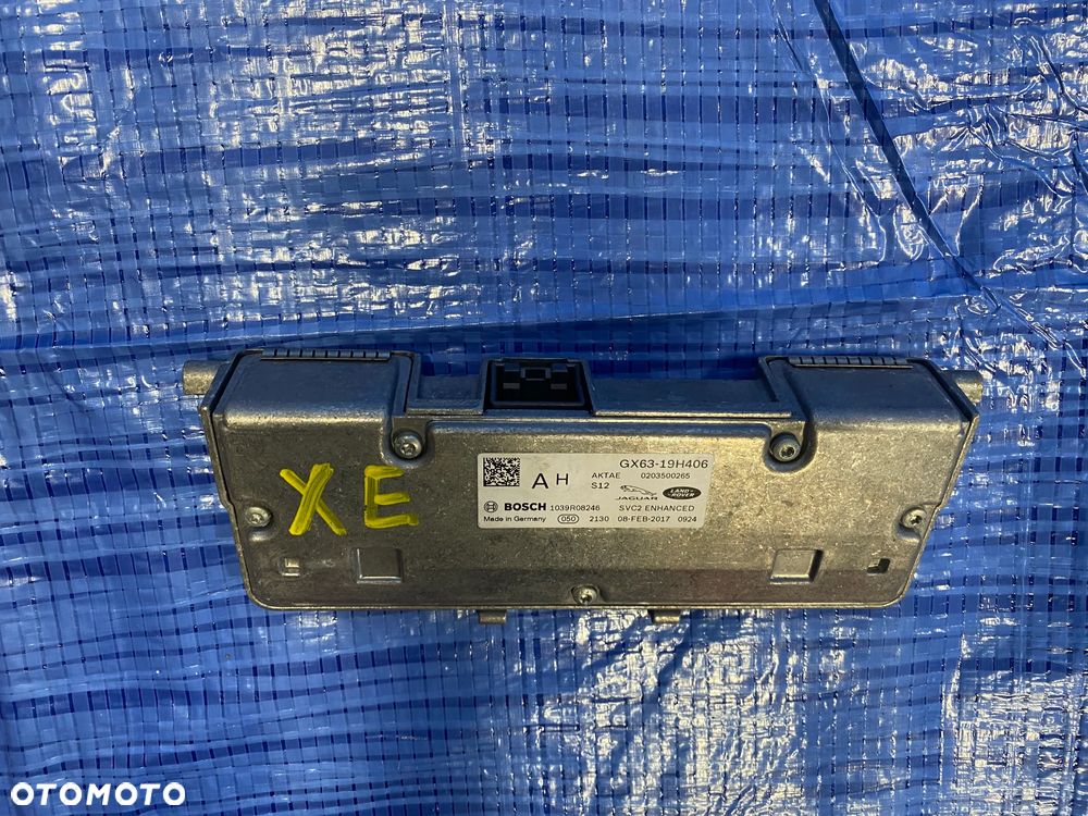 KAMERA RADAR PRZÓD SZYBY PRZEDNIEJ ASYSTENT PASA JAGUAR XE X760 17R GX6319H406 GX63-19H406 ORYGINAŁ - 4