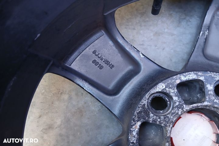 Jante aliaj cu anvelope 15 - set 195/65 R15 ET52.5 6JJX15H2 195/65 R1 - 6