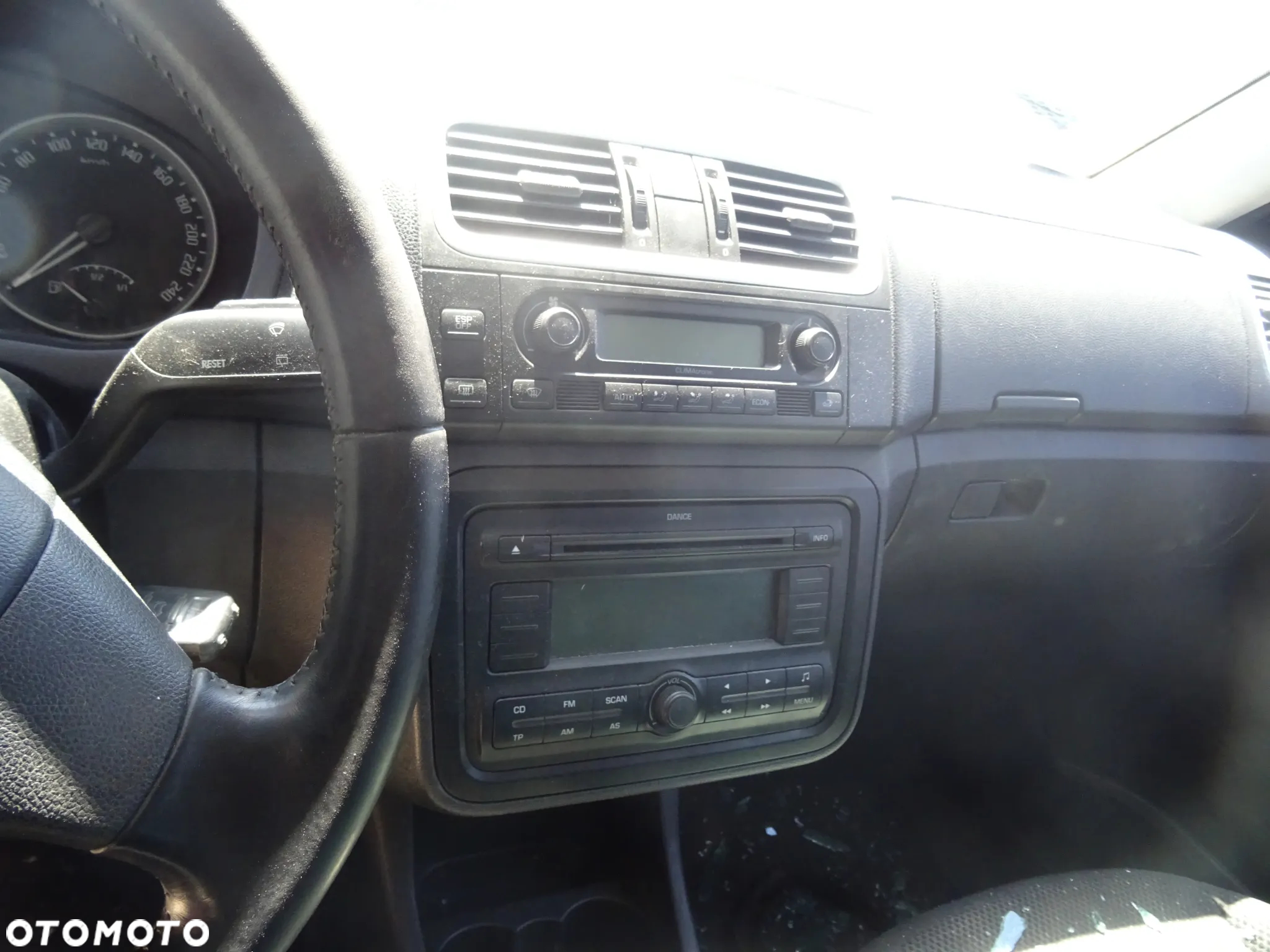Skoda Fabia 2008 lakier(9910) na części maska błotnik zderzak drzwi klapa - 7