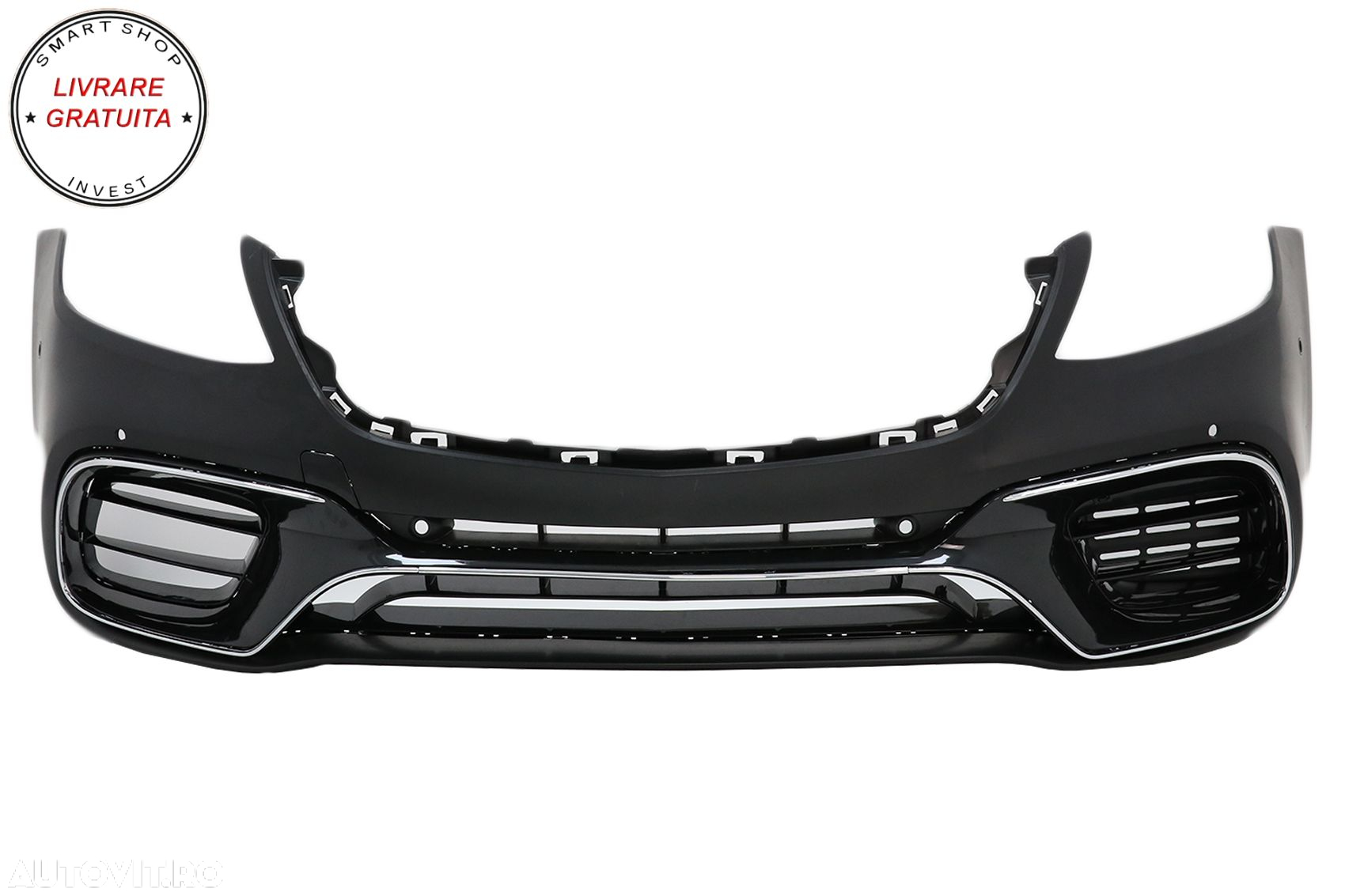 Pachet Exterior Complet Mercedes S-Class W222 (2013-2017) Facelift S63 Design Cu S- livrare gratuita - 2