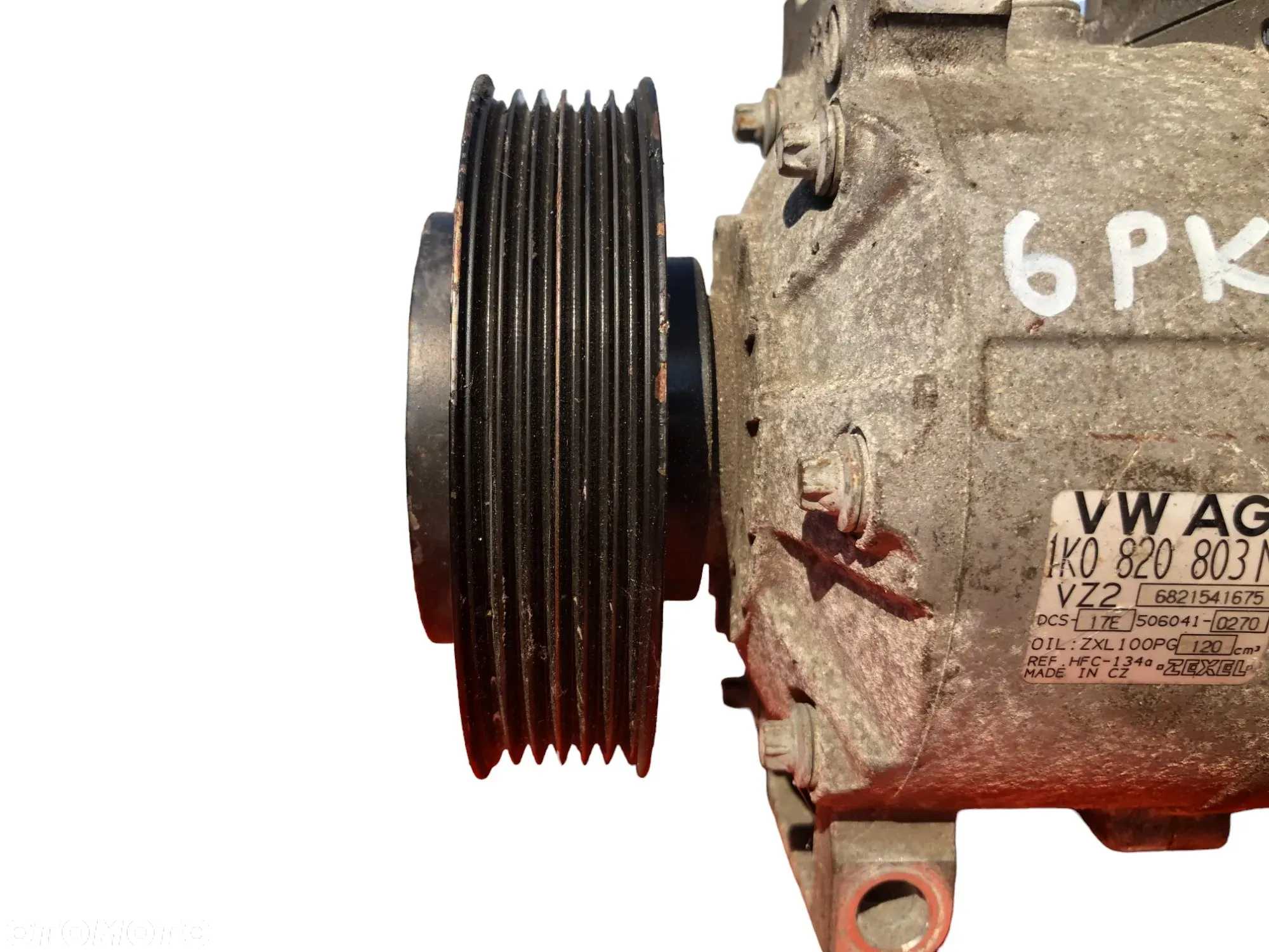 Sprężarka Kompresor Klimatyzacji 6PK 1K0820803N Audi A3 8P VW Golf 5 Passat B6 2.0TFSI - Gwarancja Wysyłka - 7