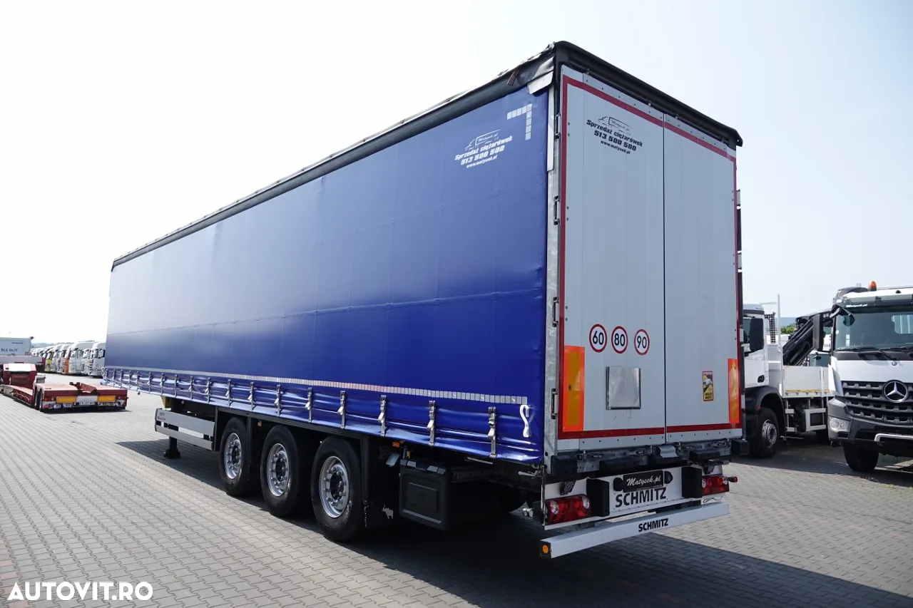 Schmitz Cargobull PERDEA / CUTIE OȚEL 9 M / ACOPERIT LIFT / CUTIE BOBINA / 2021 / STANDARD / AXIE LIFTATOR - 3