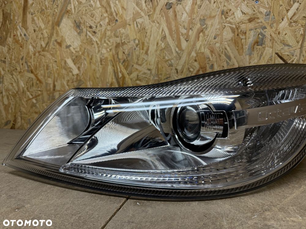SKODA OCTAVIA 2 II BI XENON LIFT SKRĘTNY KOMPLETNA LEWA LAMPA 1Z1941015G - 22