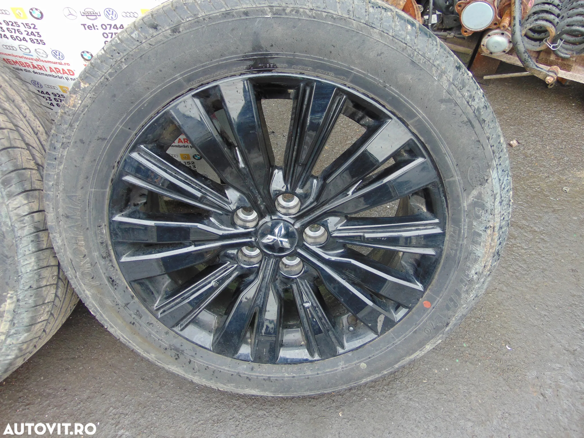 Jante Mitsubishi Outlander r18 jante aliaj aluminiu ASX Nissan Honda Suzuki japoneze - 6