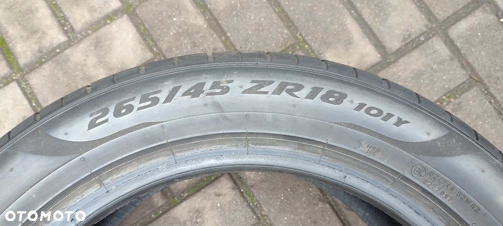 OPONY 265/45R18 PIRELLI PZERO (3117) 6mm LATO 2 SZTUKI PARA - 5