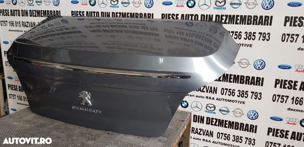 Capota Spate Portbagaj Haion Hayon Peugeot 508 An 2011-2018 Fara Defecte - 4