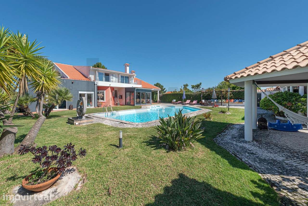 Moradia inserida em  2 lotes terreno , 4.090m2, em Azeitão,  piscina e - Grande imagem: 4/60