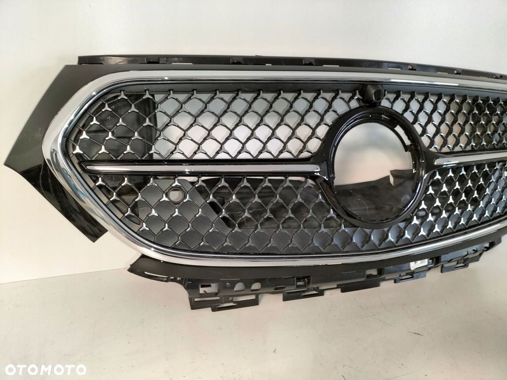 atrapa kratka grill mercedes e klasa w214 22- amg led silver diamond - 2