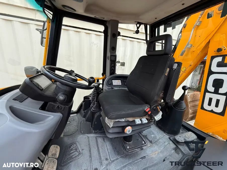 JCB 3CX Plus | Brat Telescopic | Vopsea Originala - 14