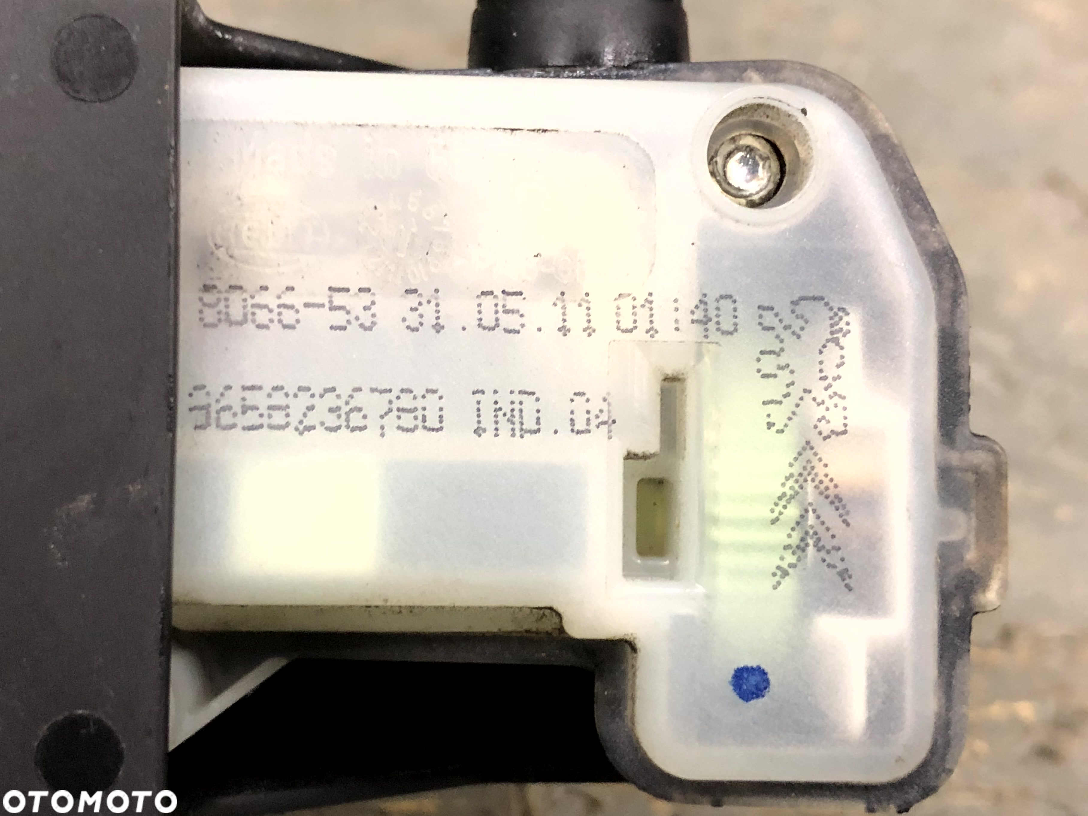 CITROEN DS5 KWED KLAPKA WLEWU PALIWA SILNICZEK 9800410180 9658236780 - 4