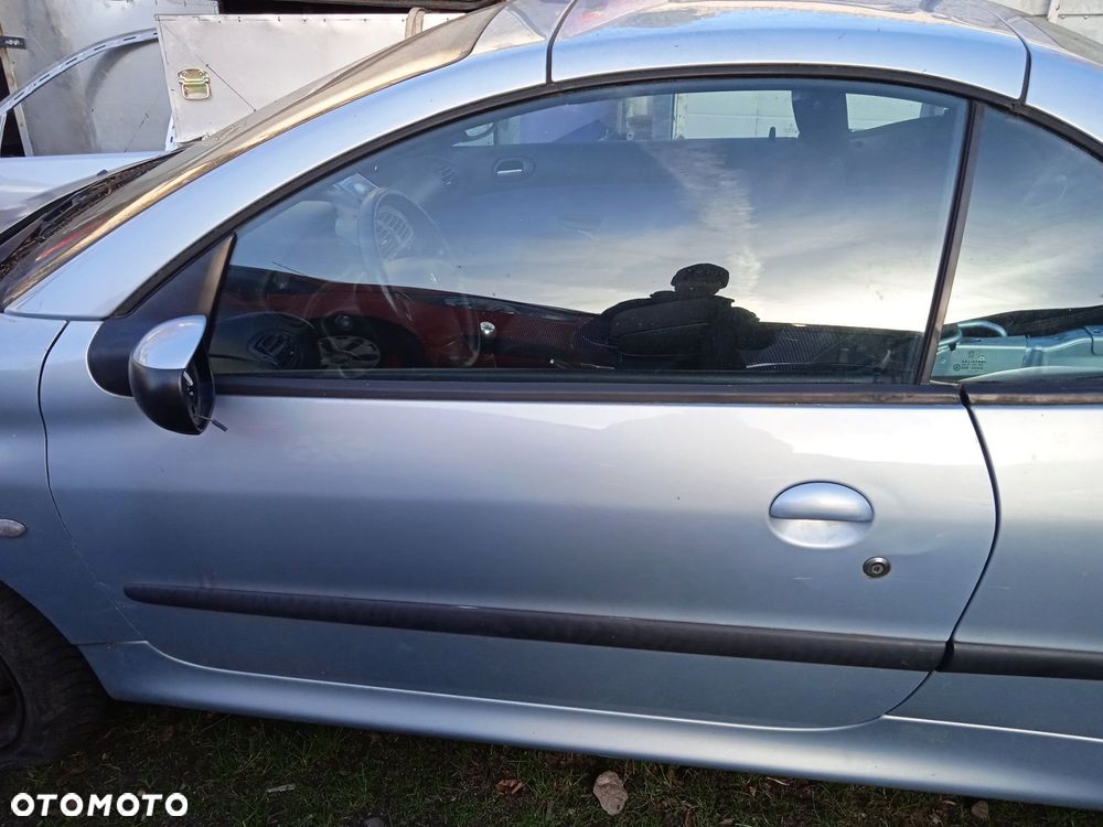 Na części Peugeot 206 CC Cabrio 2.0 16V lakier EYLC silnik RFN skrzynia klapa błotnik drzwi - 4