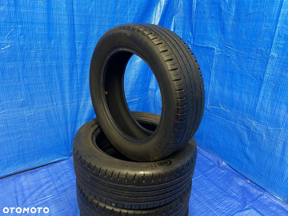 OPONA 16 OPONY LETNIE LATO KOMPLET OPON 4SZT CONTINENTAL CONTI ECO CONTACT 5 195/55R16 87H BIEŻNIK 6,9mm - 3