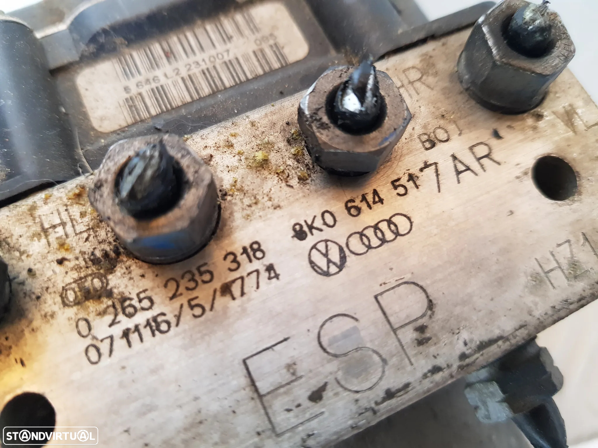 Modulo Centralina Bomba do ABS Audi A4 A5 TDI 8K0907379M - 3