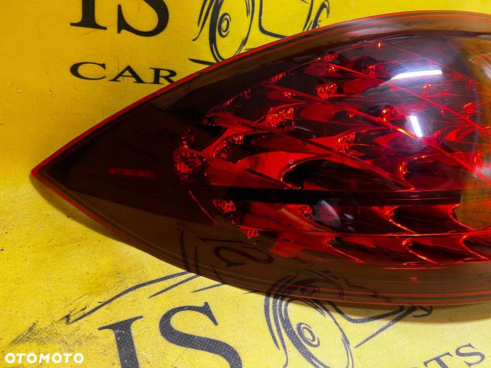 KOMPLET LAMPA LAMPY TYŁ LED LEWA PRAWA PORSCHE CAYENNE II 7P5 GTS USA - 5
