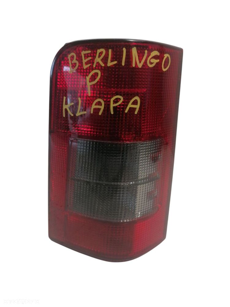 LAMPA PRAWA TYLNA TYŁ PARTNER BERLINGO I LIFT - 1