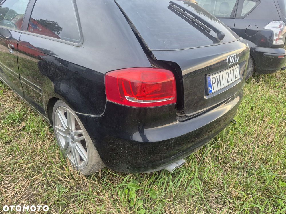 Zderzak tył tylny audi a3 8p lift kolor ly9b - 2