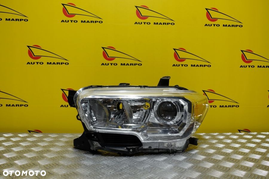 TOYOTA TACOMA 2016- REFLEKTOR LAMPA ZWYKŁA SOCZEWKOWA BEZ LED JASNA L USA - 2