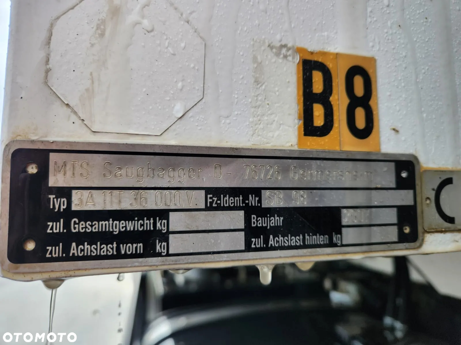 MAN TGA 33.440 Koparka Ssąca MTS Odkurzacz Zasysanie Piasku Żwiru Substancje Sypkie - 39