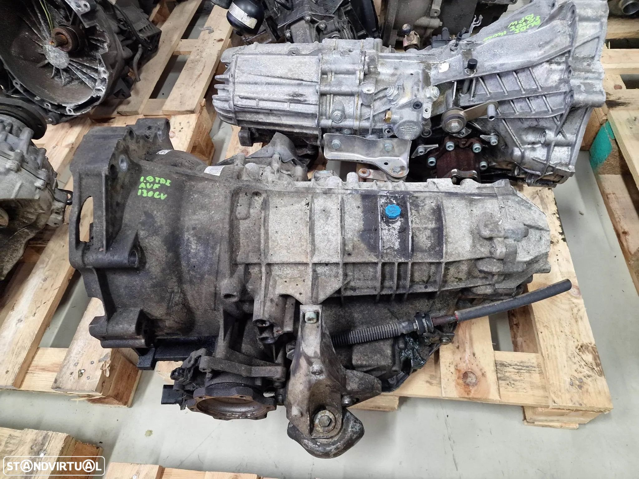 Caixa de 6 velocidades VW Passat 1.9 TDI ref EYF - 1