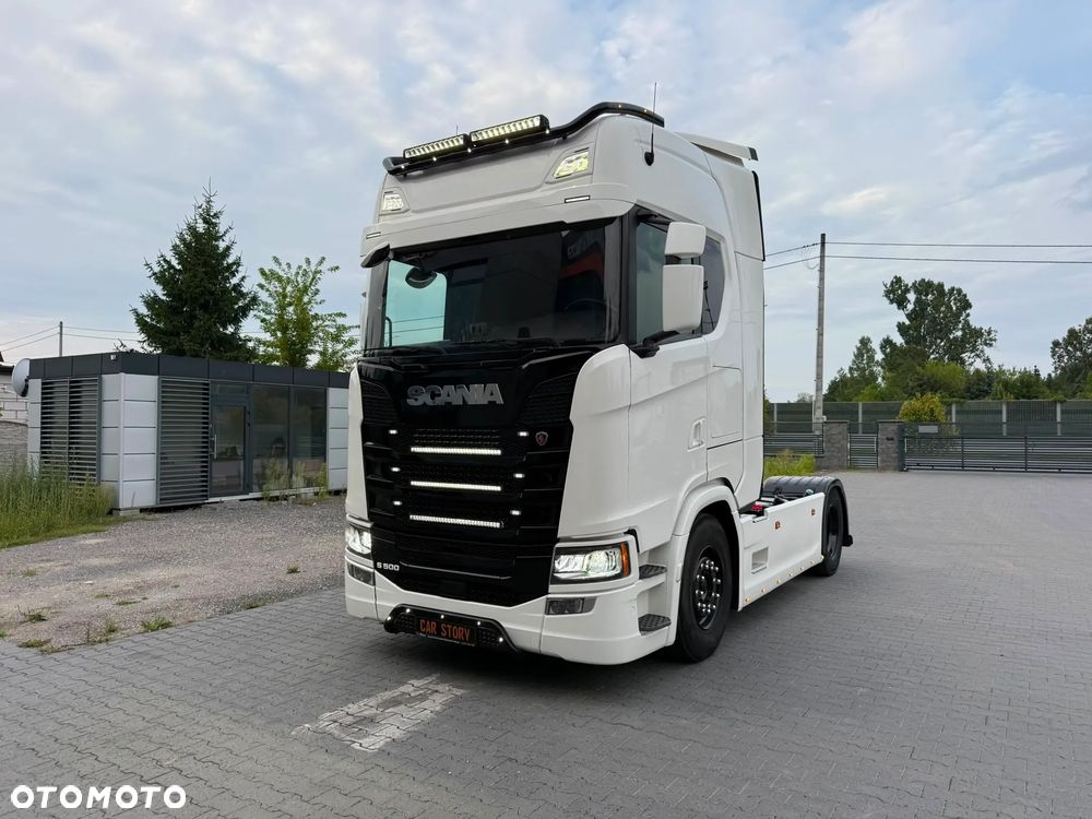 Scania S500/SKÓRY/RETARDER/KLIMA P./FULL LED/NAVI/SPROWADZONA - 14
