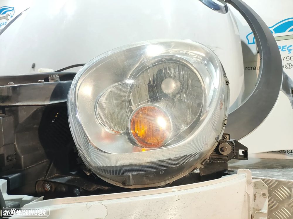 Frente Completa Mini Cooper - R60 | R61 - COUNTRYMAN | PACEMAN - Parachoques | Parachoque | Grelha | Grelhas | Otica | Oticas | Guarda Lamas | Lama | Capo | Capot | Reforço | Fibra | Radiador | Ventilador | Radiadores | Para-choques | N16B16A - 7