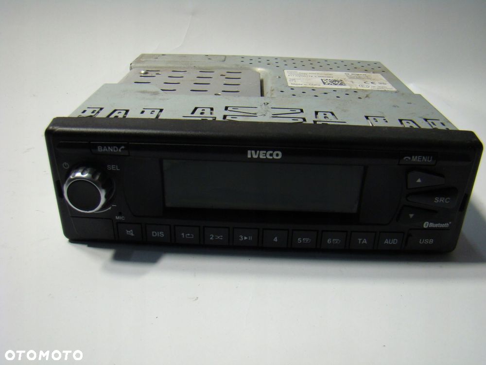radio mp3 bluetooth oryginał iveco eurocargo 24 v bosch 5802566419 - 1