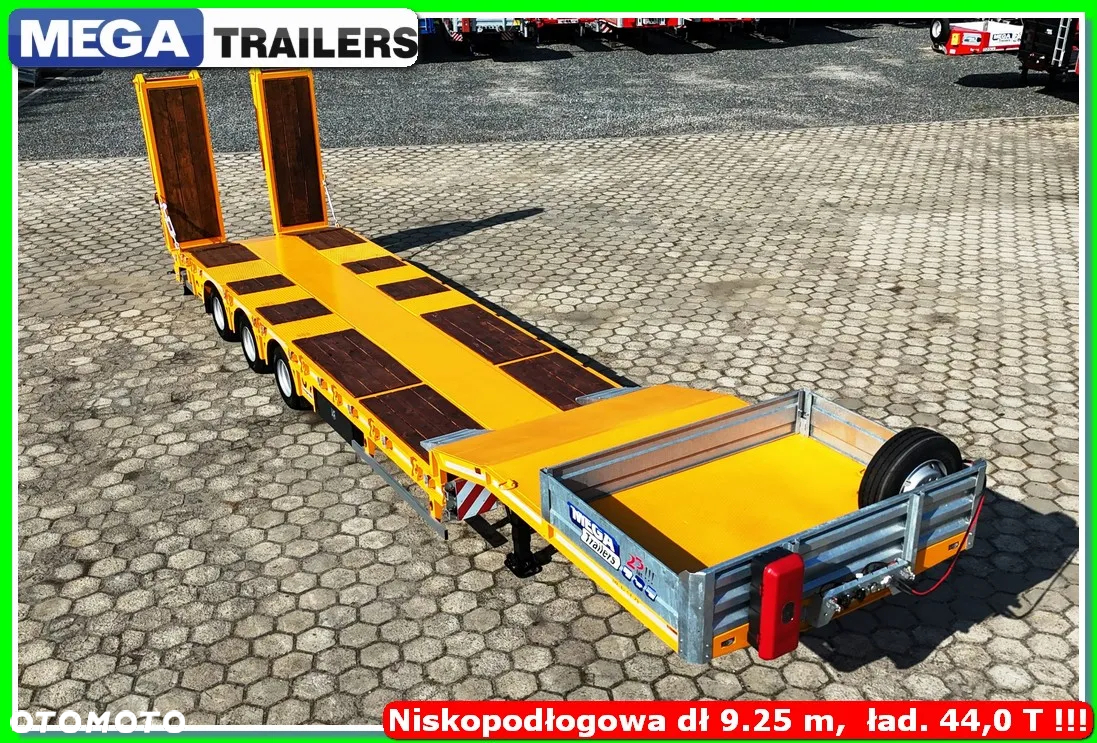 Mega Niska podłoga, DMC 54 T, oś skrętna, najazdy HYDRULICZNE 4,0 M !!! - 36