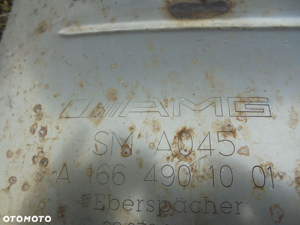 MERCEDES ML W 166 AMG TLUMIK WYDECH - 2