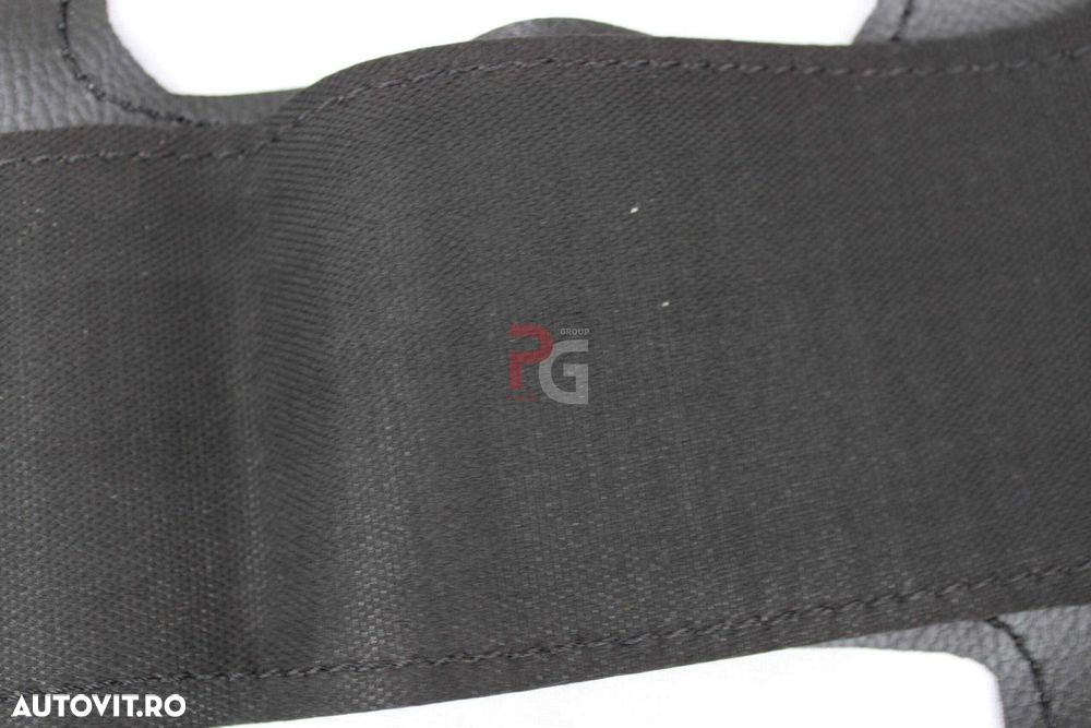 Husa volan piele negru 38 cm. pentru BMW X3,X5 - 2
