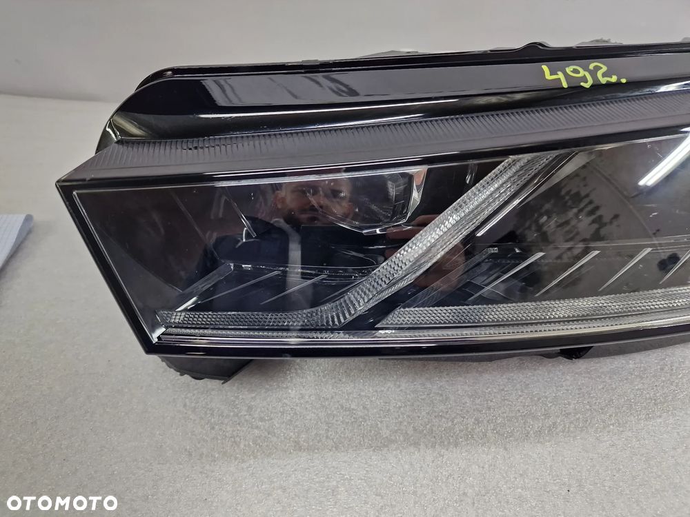 SKODA OCTAVIA IV 4 5E4 20- LEWA LAMPA PRZEDNIA PRZÓD FULL LED , NR 5E4941015A , NR AUKCJI LA492 - 5