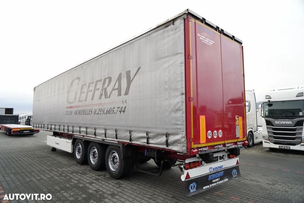 Krone CORTINĂ  / STANDARD / COȘ PENTRU PALEȚI / SAF / - 5