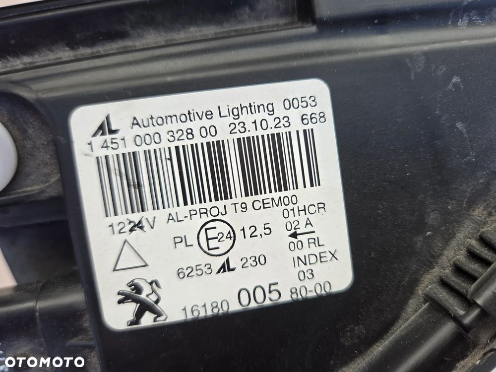 Lampa przednia prawa FULL LED Peugeot 308 T9  1618000580 - 15