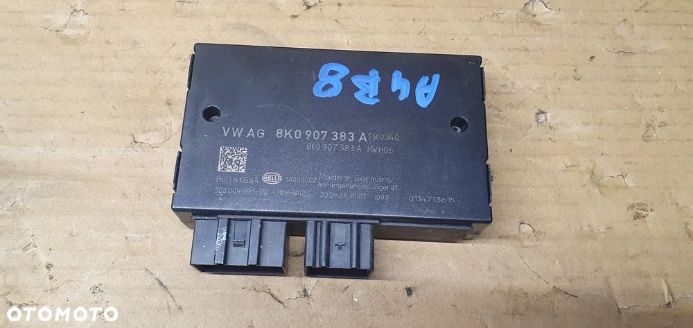 Moduł sterownik haka Audi A4 B8 8K0907383A - 1