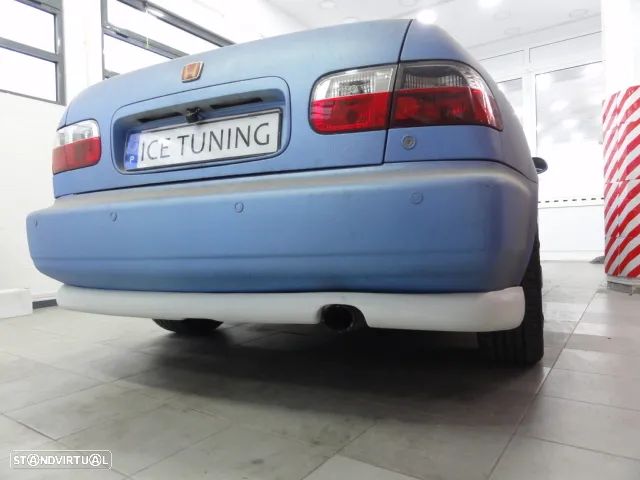 Lip / spoiler traseiro em fibra de vidro para Honda civic EG8, EG9, EH8, EH9 2 / 4 portas (sedan / coupe) 1992-1995 type r look. - 5