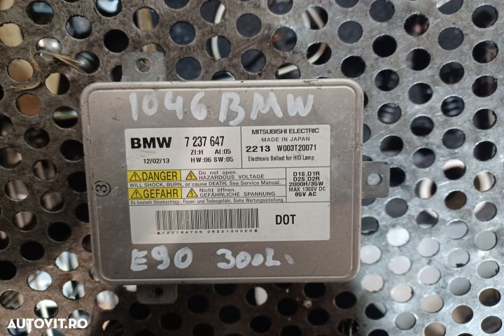 Balast Xenon 7237647 BMW Seria 3 E90 [2004 - 2010] Sedan 320d MT (177 - 1