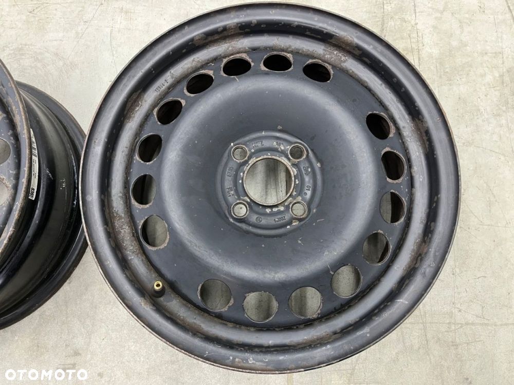 Felgi stalowe Felga Opel Corsa Tigra Astra 15 cali 6,5jx15 ET35 4x100 KOMPLET 2150164 - 5