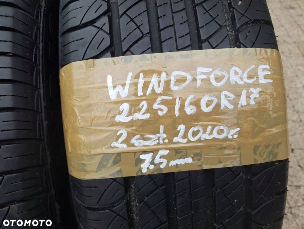 opony windforce performax 225/60 r17 7.5mm 2020r - 2