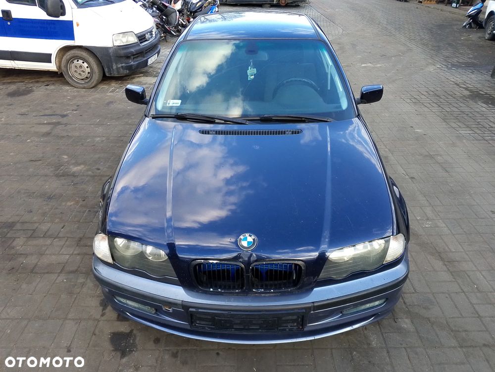 BMW Seria 3 E46 Przed Lift (98-01r.) 2.0 D 136KM. Silnik M47D20 (M47 D20) / 204D1 Skrzynia 7503247 / S5D 280Z THCI  (S5D280Z) lakier 317 Orient Blau Metallic. Cały na części. GWARANCJA !!! Przód Tył Zestaw Komplet Drzwi Klapa Zderzak Błotnik Maska Grill Atrapa Szyba Pas Lampa Lusterko Boczki Fotel Kanapa Kokpit Deska Rozdzielcza Przełącznik Włącznik Sterownik Przewody Wiązka Instalacja Moduł Komputer Czujnik Listwa Pompa Alternator Wtryski Głowica Rozrusznik Kompresor Sprzęgło Dwumas Silnik Skrzynia ABS Klimatyzacji Paliwa Wspomagania Kolektor Turbina Przepustnica Zawór Chłodnica Koło Hak Belka Sanki Zawieszenie Mcpherson Półoś Amortyzator Wydech Tłumik Zacisk Most - 3