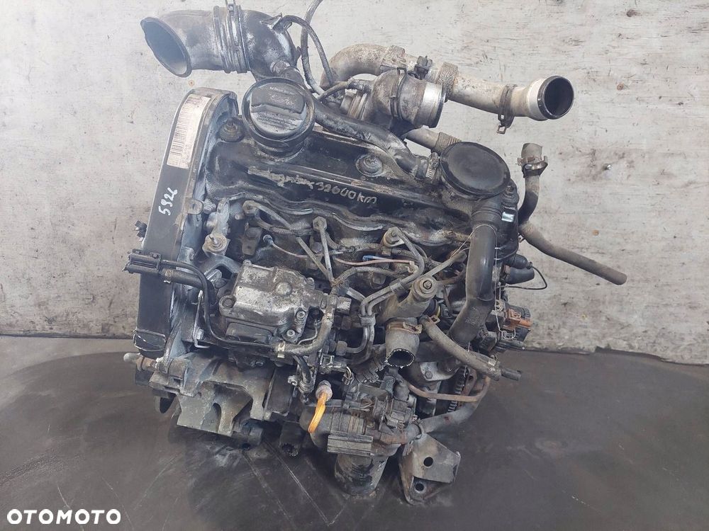 SILNIK DIESEL + UKŁAD WTRYSKOWY + TURBINA SEAT IBIZA II AHU WYPRZEDAŻ - 1