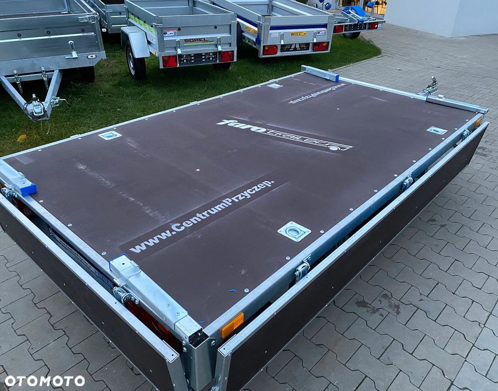 Faro PRZYCZEPA SAMOCHODOWA FARO MAGICUS+ TANDEM 263X150CM (BURTY WZMOCNIONE SKLEJKĄ) DMC: 750KG - 5